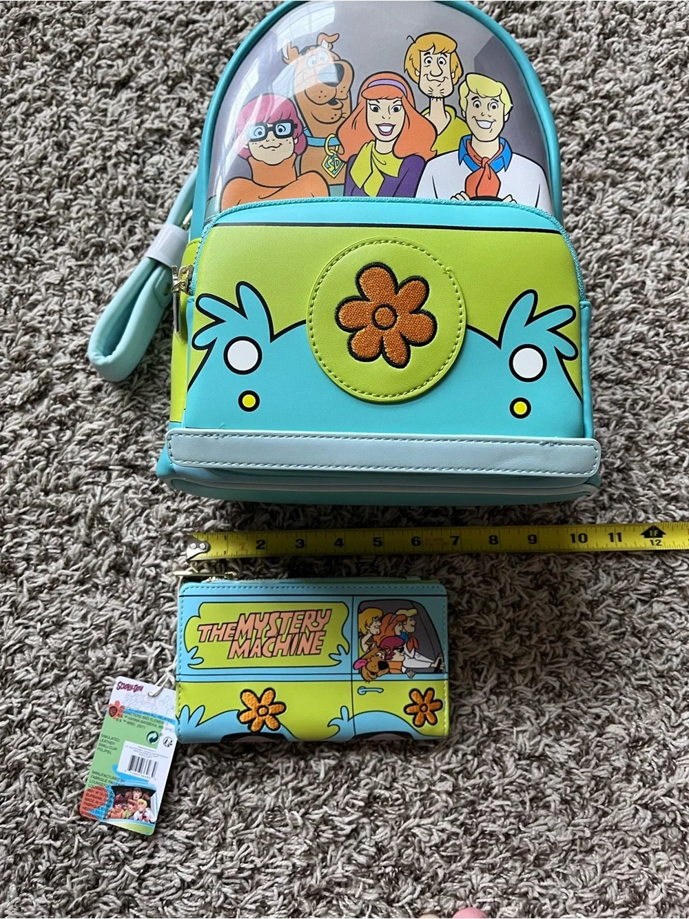 Loungefly Scooby Doo Mystery Machine Backpack + Wallet Set